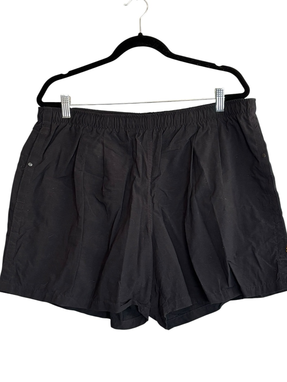 KRE Women’s Black Swim Shorts XL  Quick Dry Draw String Shorts